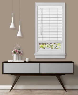 Achim - Cordless GII Madera Falsa 2" Faux Wood Plantation Blind 39x64 - White