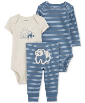 Carter's - Baby Boys 3 Piece Panda Little Outfit Set