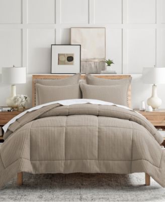 Levtex - Home Mills Waffle Textured Comforter Sets