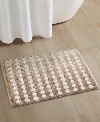 Décor Studio - Elm Stripe Tufted Bath Rug, 20" x 30"