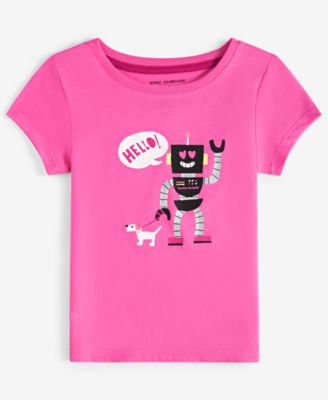 Epic Threads - Toddler Girls Robot Graphic T-Shirt
