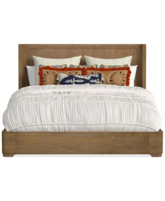 Furniture - Nordic Queen Panel Storage Bed