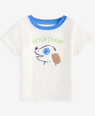 First Impressions - Baby Boys Fetch Champ Graphic T-Shirt