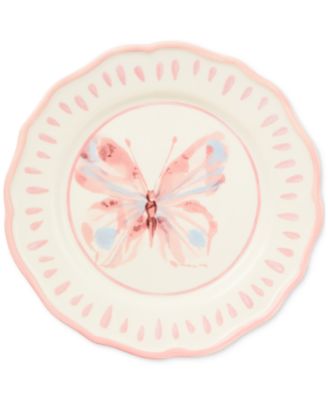 MacKenzie-Childs - Butterfly Hill Stoneware Salad Plate