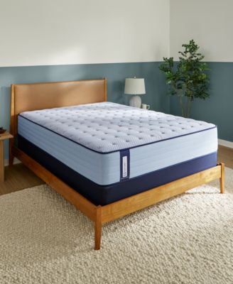 Sealy - Posturepedic Seafield 13" Firm Tight Top Mattress Set - Queen Split