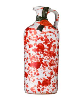 Zia Pia - Frantoio Galantino Fantasia Extra Virgin Olive Oil Ceramic - Red 500ml