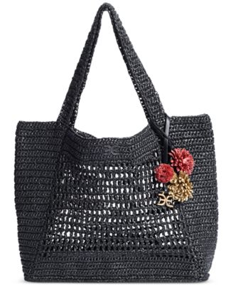 Sam Edelman - Marcie Open Weave Raffia Tote