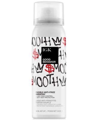 IGK Hair - Good Behavior Flexible Anti-Frizz Hairspray, 1.8 oz.