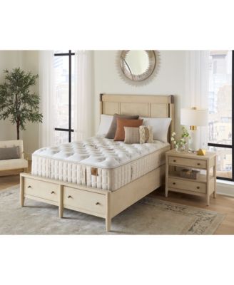 Hotel by King Koil - Natural Lotus 16" Trim Line Medium Mattress Set, Twin