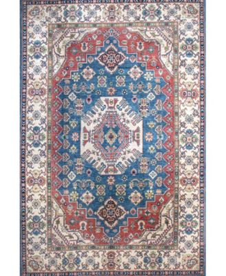 Bashian - One of a Kind Pak Kazak 640499 6'6x9'8 Area Rug