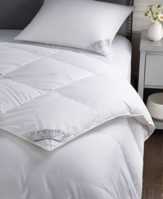 SFERRA - Buxton 350-Thread Count White Duvet Cover, King