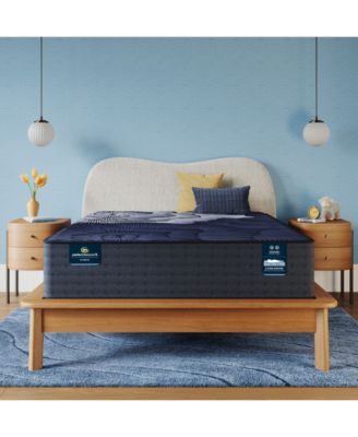 Serta - Perfect Sleeper X Prescott 14" Smooth Hybrid Medium Firm Mattress Set - Queen