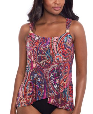 Miraclesuit - Women's Dynasty Dazzle Underwired Tankini Top
