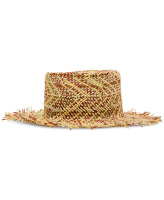 Steve Madden - H-Coley Coastal Chevron Straw Bucket Hat