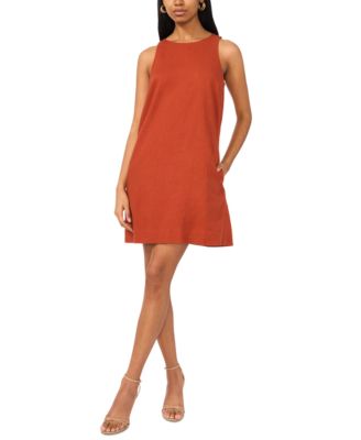 MSK - Women's Mini Sleeveless Shift Dress