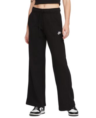 Nike - Sportswear Women's Club Fleece Mid-Rise Wide-Leg Sweatpants