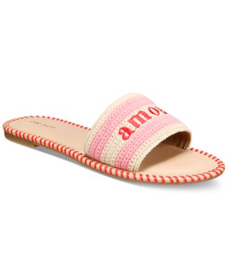 On 34th - Women's Madelyn Slip-On Woven Flat Sandals