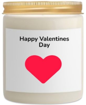 Lovery - Valentine's Day Vanilla Scented Soy Wax Candle, 10 oz.