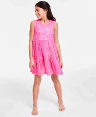 Epic Threads - Big Girls Mesh Dress Swim Cover-Up