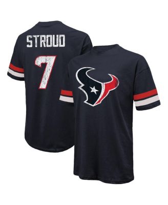 Majestic - Men's C.J. Stroud Navy Houston Texans Oversized&nbsp;Name Number T-Shirt