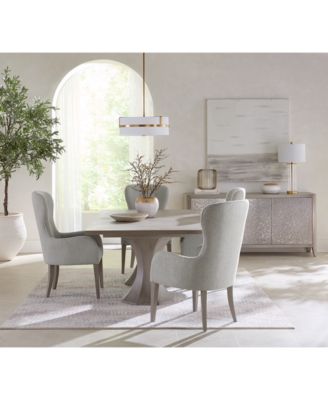Bernhardt - Cornelia 5-Pc. Dining Set (Rectangular Table & 4 Tufted Arm Chairs)