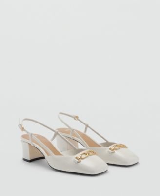 MANGO - Women's Link Detail Heeled Shoes
