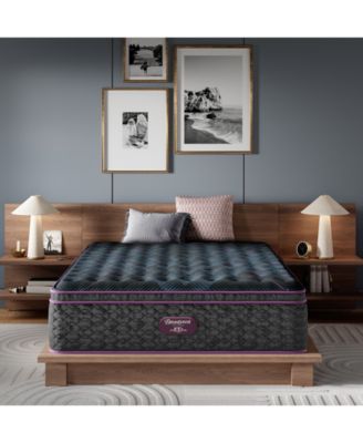 Beautyrest - World Class Level Three 15.75" Medium Pillow Top Mattress Set - Twin