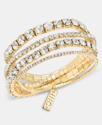 I.N.C. International Concepts - 4-Pc. Set Crystal Stretch Bracelets
