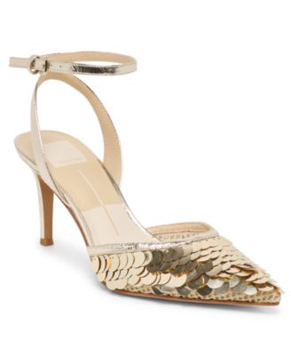 Dolce Vita - Women's Elizza Confetti Sequin Detail Pointed Toe Pumps