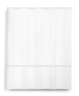 Charter Club - Stripe Cotton 550-Thread Count Twin Flat Sheet