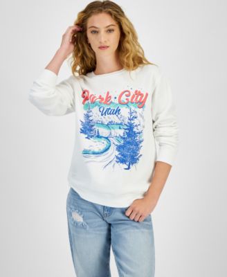 Love Tribe - Juniors' Park City Utah Crewneck Sweatshirt