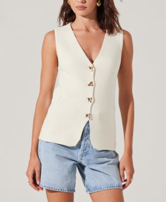 ASTR the Label - Women's Jayce Cotton Sweater Vest