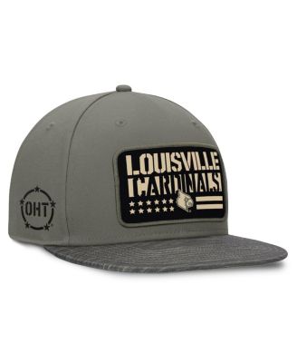Top of the World - Men's Green Louisville Cardinals OHT Rebel Snapback Hat