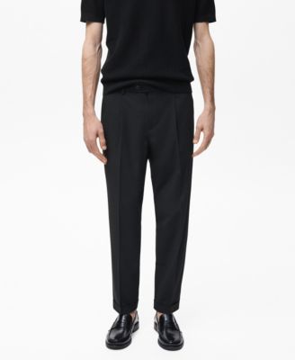 MANGO - Men's Boston Regular-Fit Suit Pants