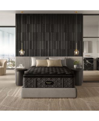 Beautyrest - Black Series Three 16.25" Medium Pillowtop Mattress Set - Full