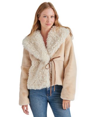 Steve Madden - Women's Winterlyn Faux-Fur Jacket