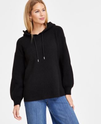 I.N.C. International Concepts - Women's Blouson-Sleeve Hoodie