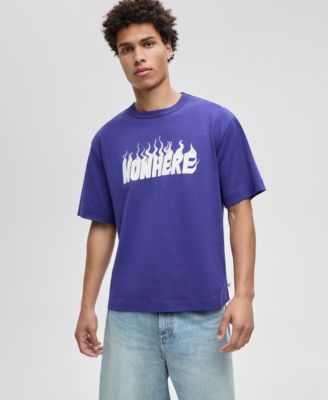 Mode of One - Men's Nowhere Relaxed-Fit Graphic T-Shirt