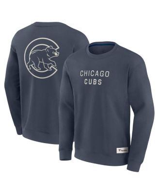 Fanatics - Men's Blue Chicago Cubs Elements Future Ground Lettering Pullover Sweatshirt