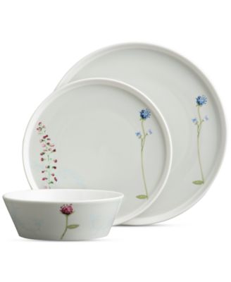 Belleek Pottery - Camille Pale Jade 12-Pc. Dinnerware Set, Service for 4