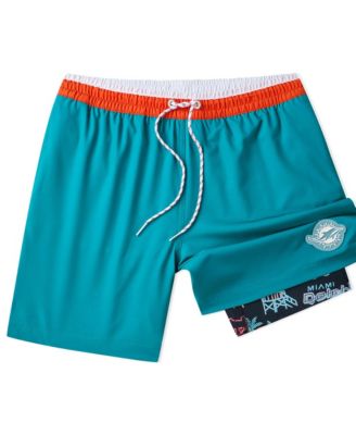 Chubbies - Men's 5.5" Aqua Miami Dolphins Lined Classic Swim Trunks