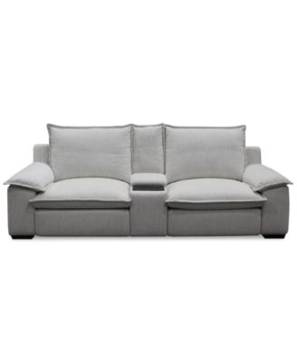 Furniture - Borsi 3-Pc. Sofa Sectional with 2 Power Recliners & 1 Console