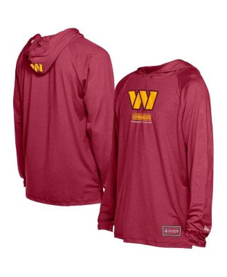 New Era - Men's Burgundy Washington Commanders Functional Fandom Hoodie