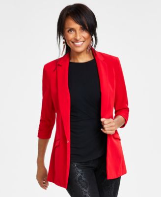 I.N.C. International Concepts - 3/4-Sleeve Blazer, Created for Macy's
