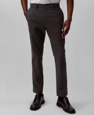Calvin Klein - Men's Slim-Fit Stretch Wrinkle-Resistant Tech Pants