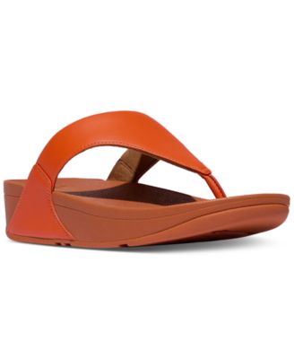 FitFlop - Lulu Leather Toepost Flip-Flop Sandals