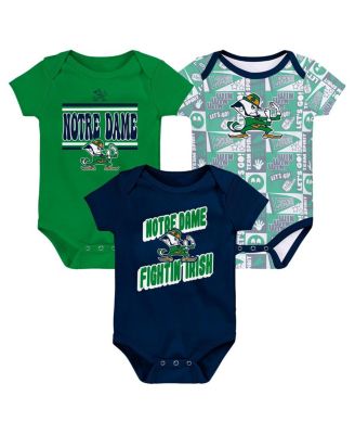 Outerstuff - Baby Boys and Girls 3-Pack Notre Dame Fighting Irish Sunday Comics Bodysuit