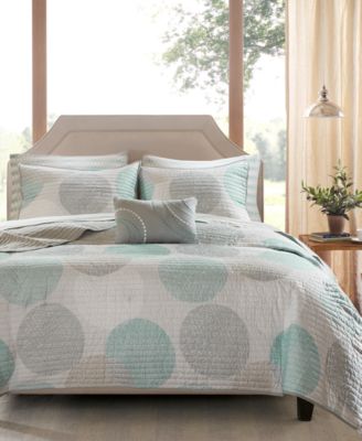 Madison Park Essentials - Essentials Knowles 6-Pc. Twin Coverlet Set