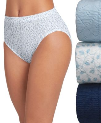 Jockey - Elance 3-pk. High-Cut Cotton Brief 1541