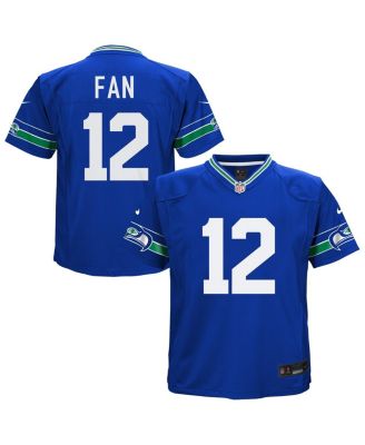 Nike - Preschool 12th Fan Royal Seattle Seahawks Alternate Game Jersey
